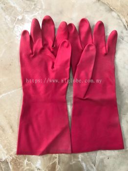 Nitrile Industrial glove flocklined