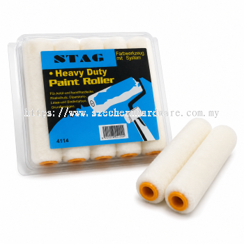 4" STAG 4114 LAMBWOOL ROLLER REFILL WHITE
