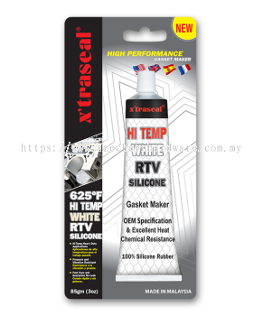 X'TRASEAL 625F WHITE RTV SILICONE GASKET MAKER