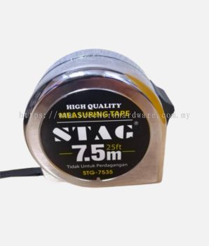 7.5M STAG MEASURING TAPE 7535 (CHROME)  