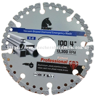 4" Keiba K-8  M/P Diamond Blade