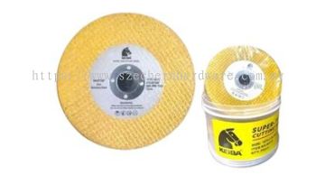 4" Keiba Cutting Disc  K410 (Gold) 