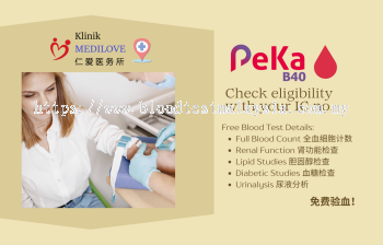 PeKa B40 Health Screening * Free
