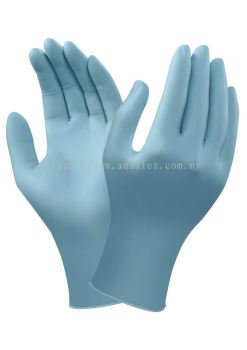  Ansell TouchNTuff 92-670 Nitrile Light Blur Asia Glove Size L (OHGLVAN1300565)