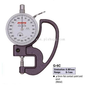 Dial Thickness Gauges G-6C