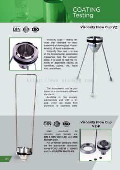 Viscosity Flow Cup VZ