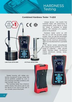 Combine Hardness Tester ( Ultrasonic & Leeb )