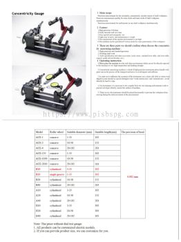 Bench Center ,Concentricity, Flatness , Run Out 