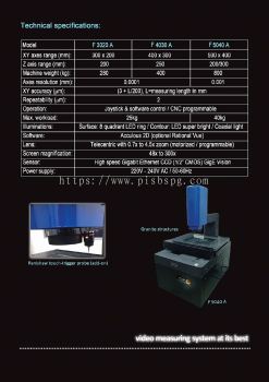 Video Measuring Scope , Smart Scope , Profile Projector