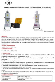 Melt Flow Tester 