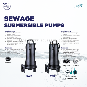 Sewage Submersible Pumps