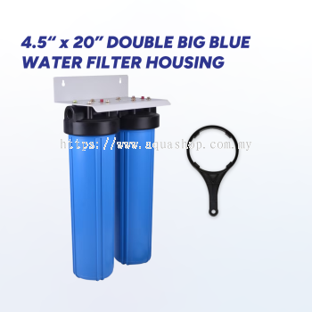 4.5" x 20" Double Big Blue Jumbo Housing