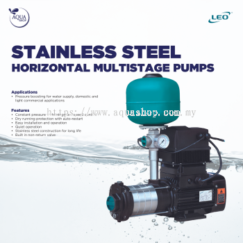 Stainless Steel Horizontal Multistage Pumps
