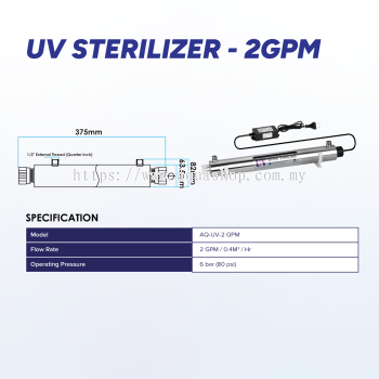 AQ-UV-2 GPM