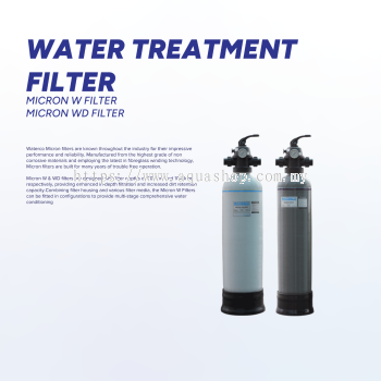 Waterco Water Treatment Filter - Micron W Filter | Micron WD Filter