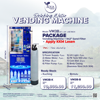 (SARAWAK) VM3B + 942" Sand Filter + Apply KKM Lesen