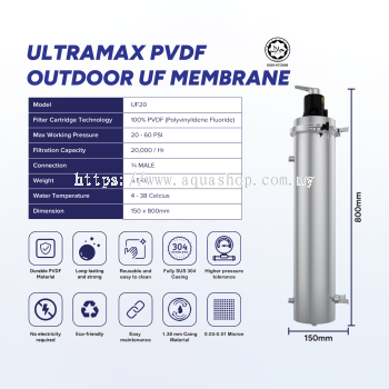Ultramax PVDF Outdoor UF Membrane