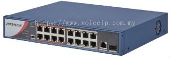 Hikvision DS-3E0318P 16 Port PoE Switch