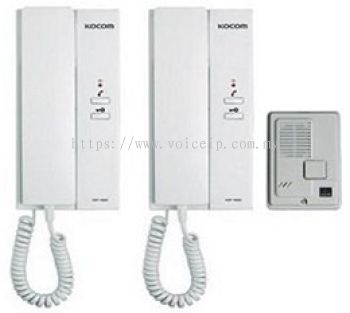 Kocom 1 to 2 Door Phone System