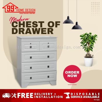 CD7395 Chest Of Drawer By Hardwood