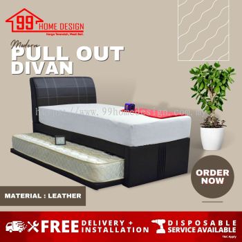 BD509 SINGLE PULL OUT DIVAN