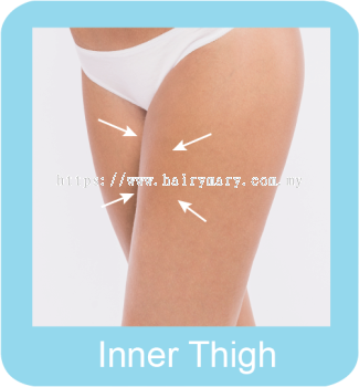 Permanent hair removal  thigh