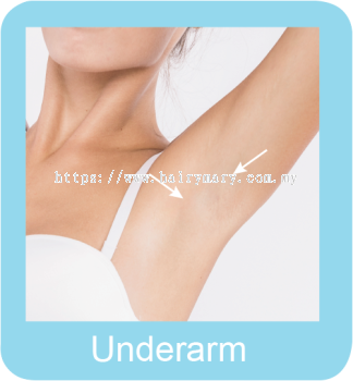 Permanent hair removal armpit