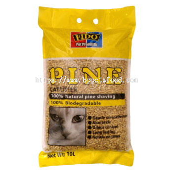 Fido Pine Wood Cat Litter 10L