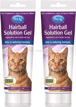 PetAg Hairball Solution Gel Supplement for Cat (100G)
