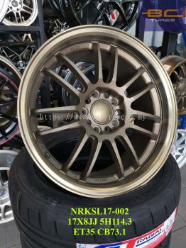 NRKSL17-002 17X8JJ 5H114.3 ET35 CB73.1