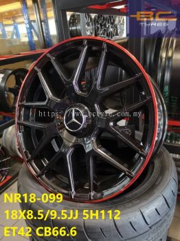 NR18-099 18X8.5/9.5JJ 5H112 ET42 CB66.6