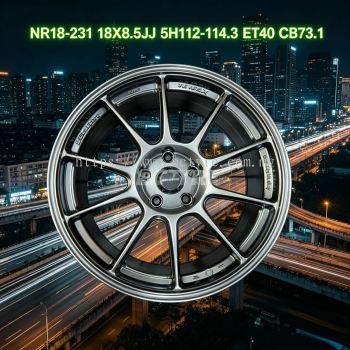 NR18-231 18X8.5JJ 5H112-114.3 ET40 CB73.1