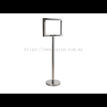 STAINLESS STEEL DISPLAY STAND