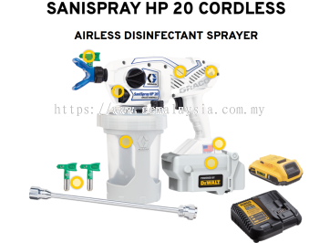 Graco SaniSpray HP20 Cordless