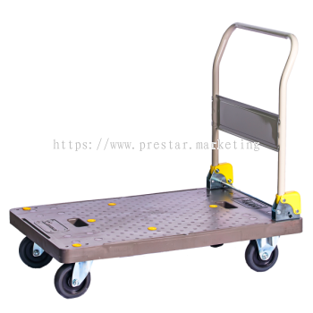 MYSTAR - SINGLE PVC PLATFORM FOLDABLE HAND TROLLEY