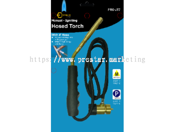 PRO BRAZING TORCH WITH 4 FEET HOSE