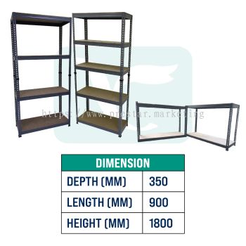 BS5000E 2 IN 1 BOLTLESS RACKING (350 x 900 x 1800) MM