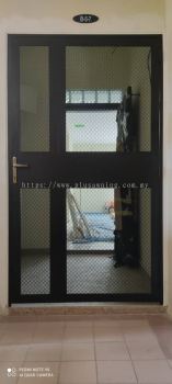 SWING DOOR GRILL @MEDAN PUTRA CONDOMINIUM, MEDAN PUTRA BUSINESS CENTRE, KEPONG, KUALA LUMPUR 