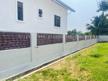 FENCING WITH MIX ALUMINIUM @JALAN PULAU KAPAS U10/84, SHAH ALAM, SELANGOR