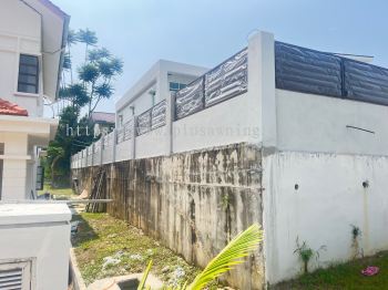 FENCING WITH MIX ALUMINIUM @JALAN PULAU KAPAS U10/84, SHAH ALAM, SELANGOR