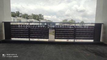 FENCING WITH MIX ALUMINIUM @JALAN PULAU KAPAS U10/84, SHAH ALAM, SELANGOR