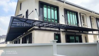 POLYCARBONATE MIX ALUMBOND COMPOSITE PANEL @JALAN FREKUENSI U16/124, SEKSYEN U16, DENAI ALAM, SELANGOR