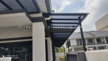 POLYCARBONATE MIX ALUMBOND COMPOSITE PANEL @JALAN FREKUENSI U16/124, SEKSYEN U16, DENAI ALAM, SELANGOR