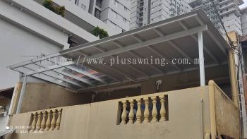 POLYCARBONATE MIX ALUMBOND COMPOSITE PANEL @JALAN 9, TAMAN LEN SEN, KUALA LUMPUR