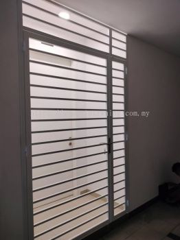 SWING DOOR GRILL @UNITED POINT RESIDENCES, KEPONG, KUALA LUMPUR