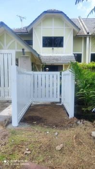 FENCING WITH MIX ALUMINIUM @Jalan Merah Kesumba U9/18, Monterez Seksyen U9, SHAH ALAM