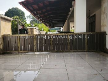 FENCING WITH MIX ALUMINUM @JALAN BK 2/4A, BANDAR KINRARA, PUCHONG, SELANGOR