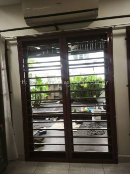 SWING DOOR GRILL @JALAN SS 3/43, SS3, PETALING JAYA 