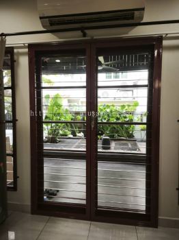 SWING DOOR GRILL @JALAN SS 3/43, SS3, PETALING JAYA, SELANGOR 