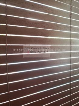 Tropical Outdoor wooden blind 